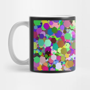 Stacked Hexagons 001 Mug